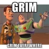 Avatar of user named "grimgrim"